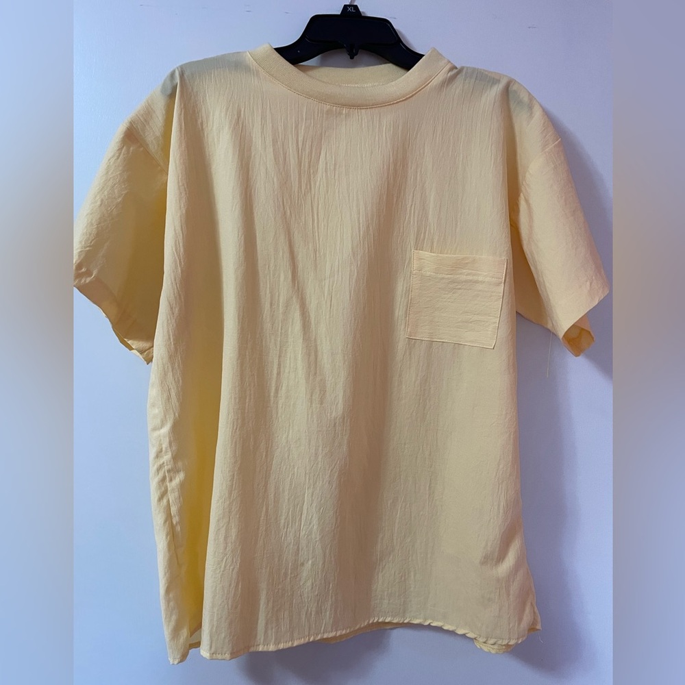 VTG 80s/90s Cortiva  yellow t shirt